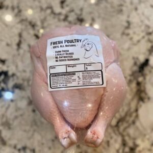 Pasture Raised Whole USDA Chicken